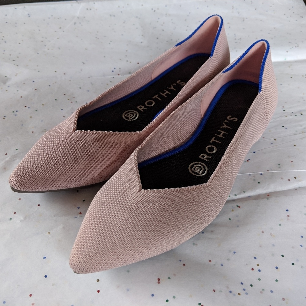 Rothy's size 7 pink points
